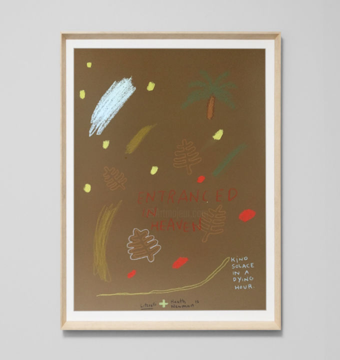 Malerei mit dem Titel "a-kind-solace-frame…" von Heath Newman, Original-Kunstwerk