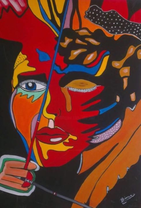 Indian Women Painting By Bs Van Hemert Artmajeur