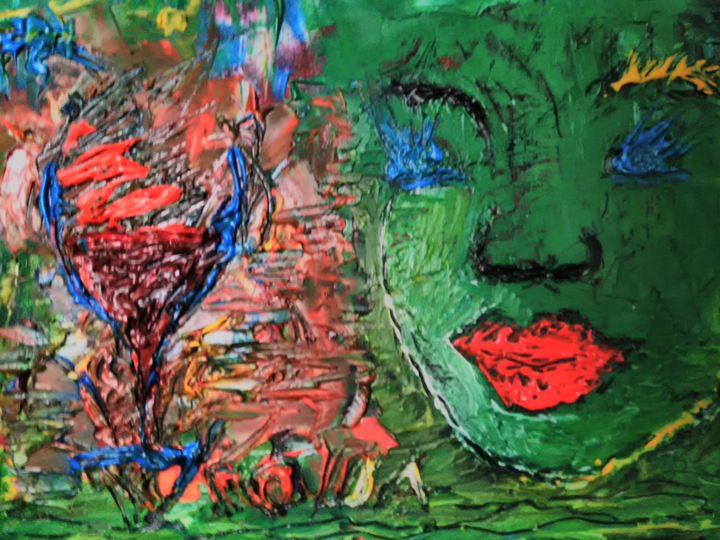 Картина под названием "Лето" - Михаил Орлов, Подлинное произведение искусства, Масло