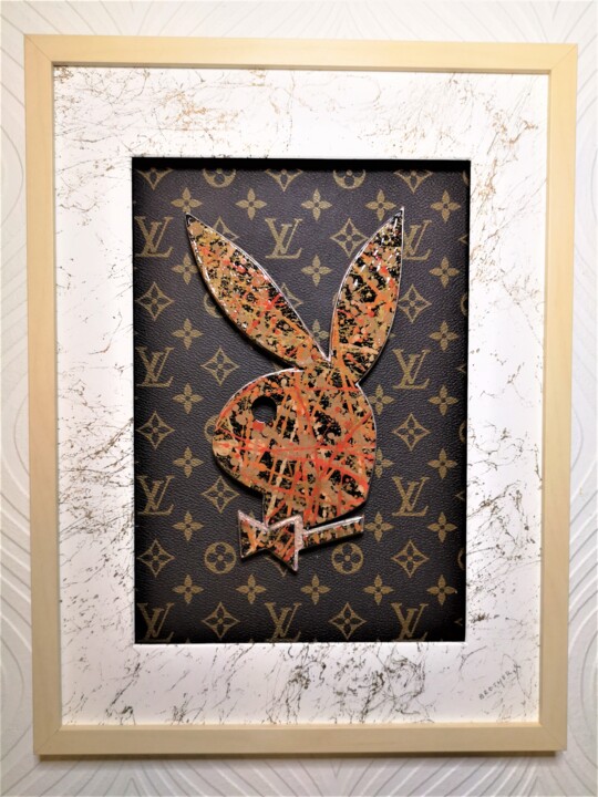 Escultura intitulada "Playboy by Louis Vu…" por Brother X, Obras de arte originais, Plástico