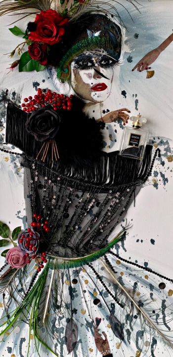Коллажи под названием "Collage No. 54.jpg" - Inga Petrikaite, Подлинное произведение искусства