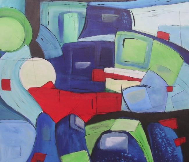 As Fresh As Paint Ii, Painting by Ingemalt Artmajeur