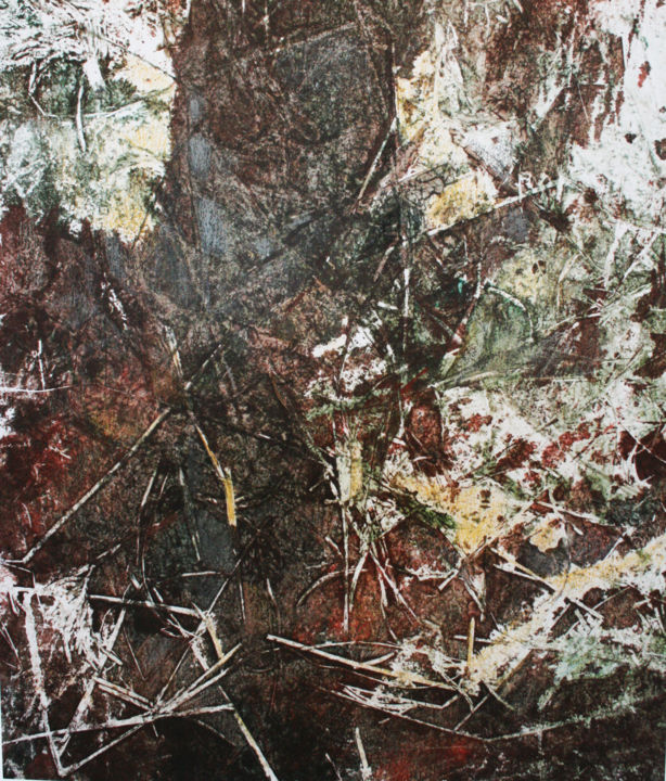 Pintura intitulada "Metamorphosis II" por Ingiberg, Obras de arte originais, Acrílico