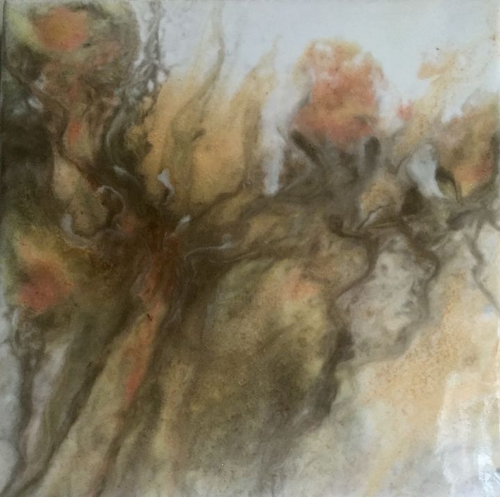 Pittura intitolato "Softflower" da Ingrid Buschgens, Opera d'arte originale, Altro