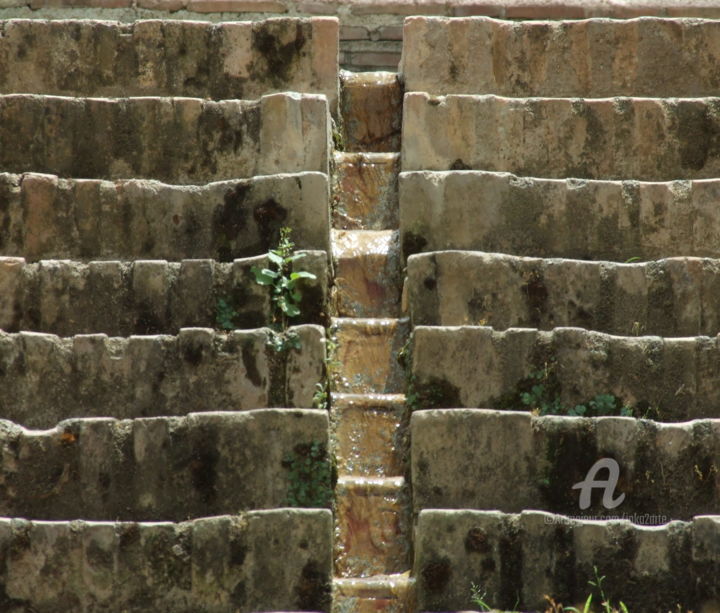Fotografia zatytułowany „Alhambra stairs” autorstwa Inka2arte, Oryginalna praca