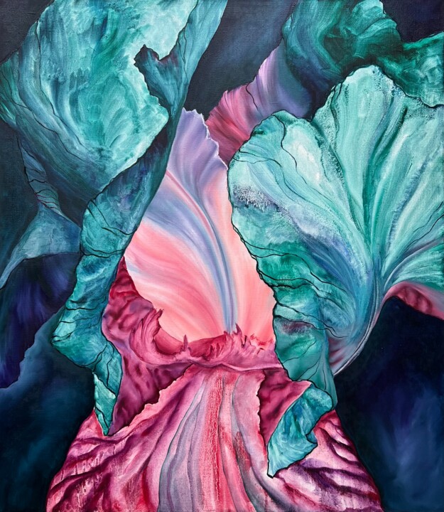 Картина под названием "Looking for a Magic…" - Inna Sumina, Подлинное произведение искусства, Масло