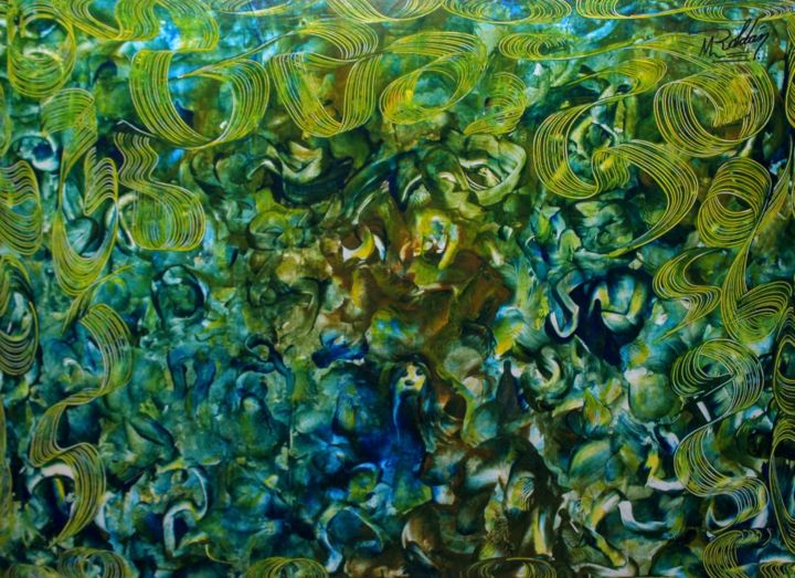Pintura titulada "Luis Alfredo Medina…" por Luis Alfredo Medina Roldán Mroldan Galle, Obra de arte original, Oleo