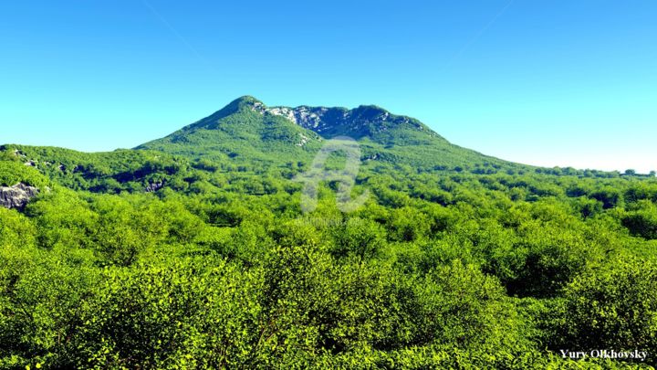 Digital Arts titled "Mount St.Helens" by Iurii Olkhovskii, Original Artwork, 3D Modeling