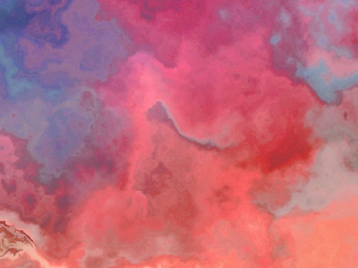 Arts numériques intitulée "Marbled clouds" par Ioana-Noemy Toma, Œuvre d'art originale, Peinture numérique