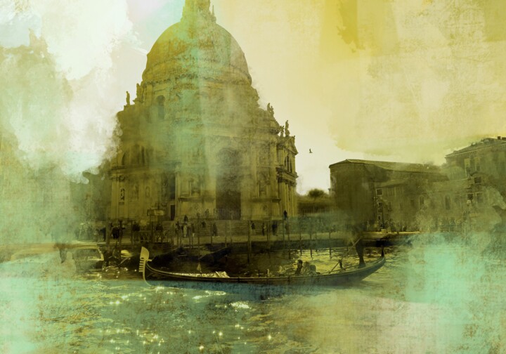 Peinture intitulée "Venice 2" par Ira Tsantekidou, Œuvre d'art originale, Peinture numérique