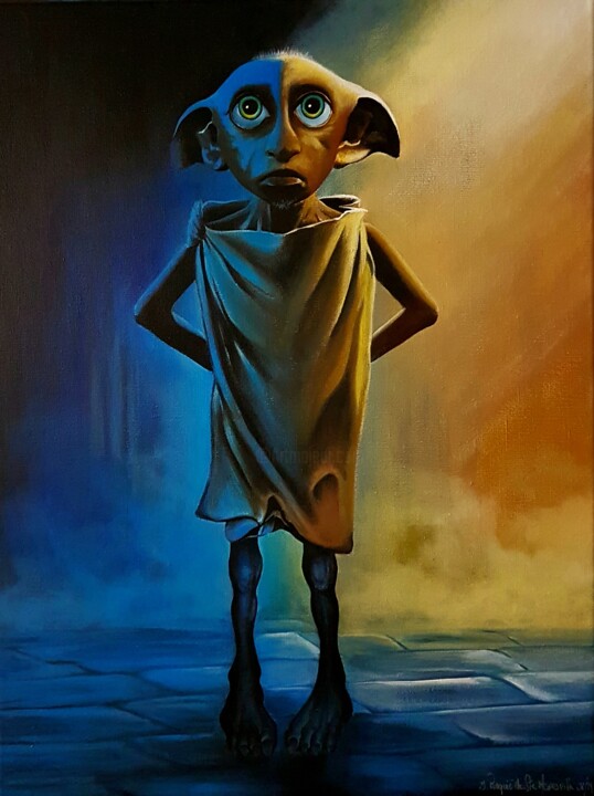Dobby, Un Elfe Libre, Painting by Iren'Art Painting