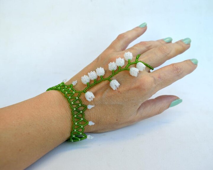 Design titled "Lily of the valley…" by Irena Zelickman, Original Artwork, Jewelry