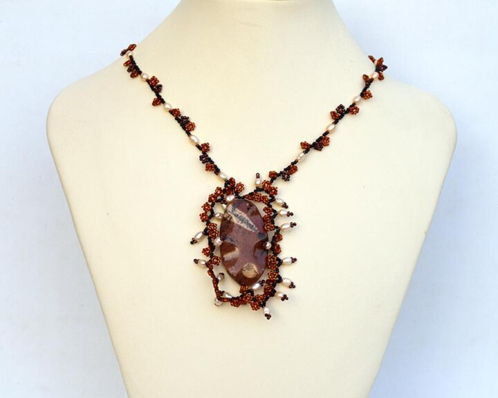 Design titled "Wild necklace with…" by Irena Zelickman, Original Artwork, Jewelry