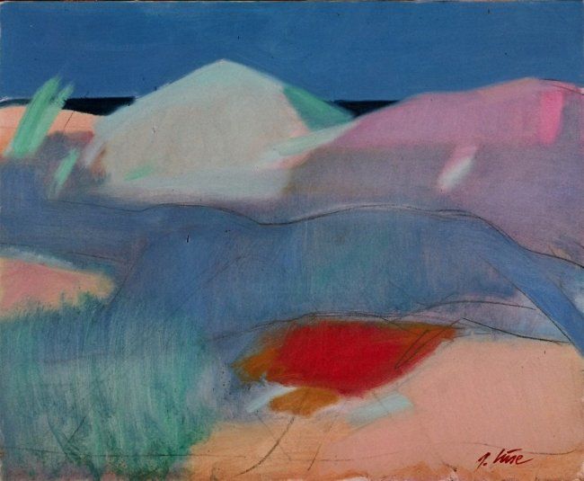 Pittura intitolato "Dunes" da Irena Luse, Opera d'arte originale