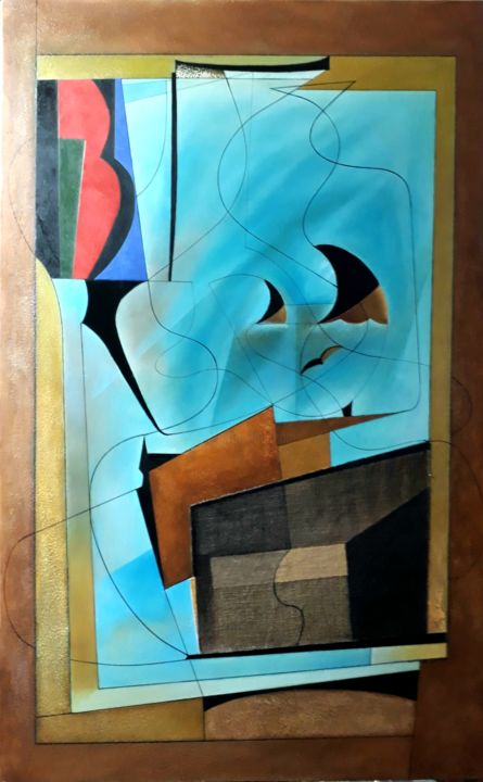 Pittura intitolato "Abstract" da Antonio Sirtori, Opera d'arte originale