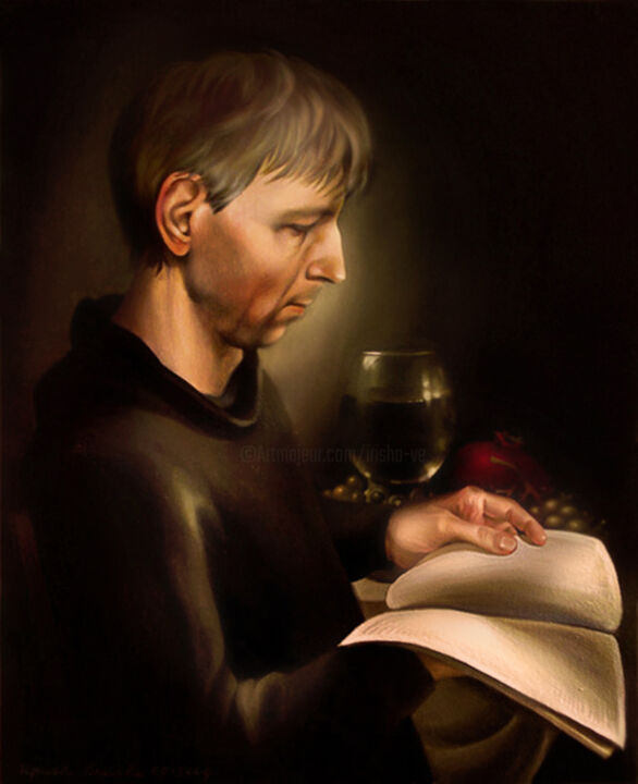 Pintura titulada "Portret van een Vla…" por Irene Vlassova, Obra de arte original, Oleo