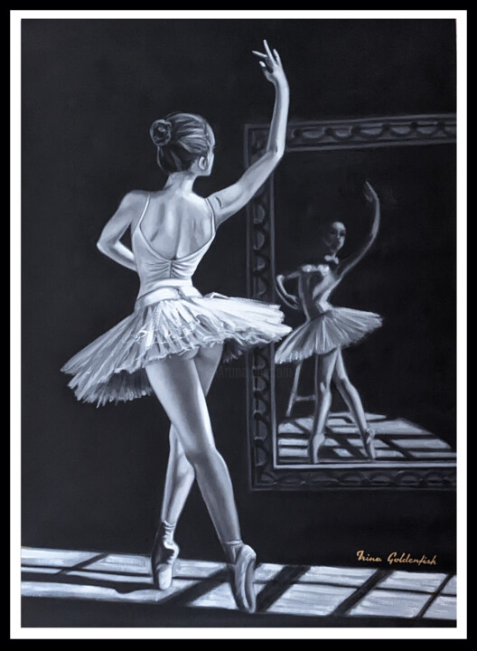 Pintura titulada "First Dance" por Irina Shchukina, Obra de arte original, Oleo