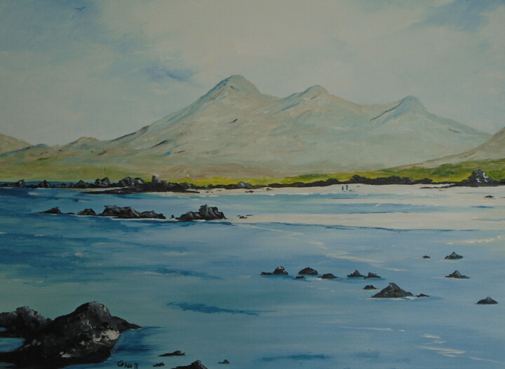 Картина под названием "Beautiful Connemara…" - Conor Murphy, Подлинное произведение искусства, Акрил