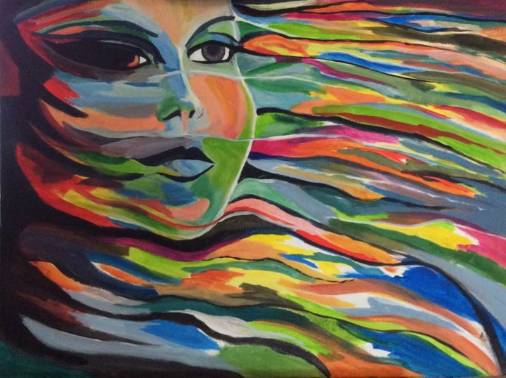 Painting titled "img-0570.jpg" by Irma Doeve, Original Art, Acrylic