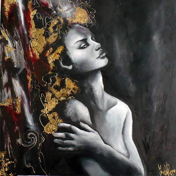 Painting titled "Rinascita.jpg" by Isabella Ragazzi, Original Artwork, Oil