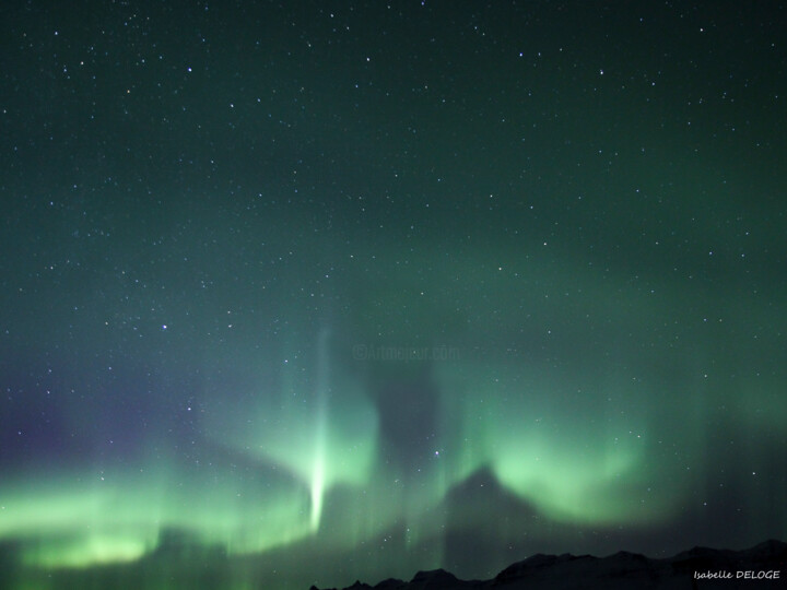 Fotografia zatytułowany „AURORE2” autorstwa Isabelle Deloge, Oryginalna praca, Fotografia cyfrowa