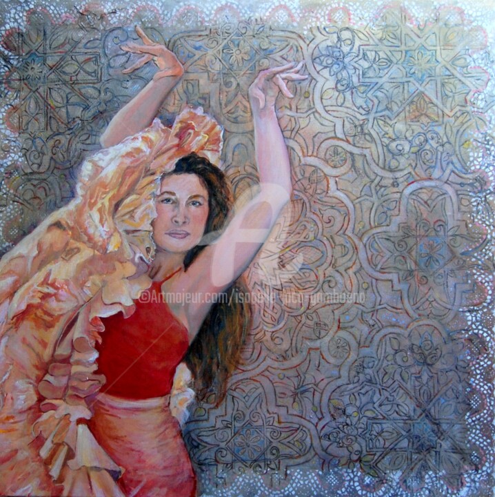 Painting titled "Dulce Manantial.jpg" by Isabelle Jacq (Gamboena), Original Artwork