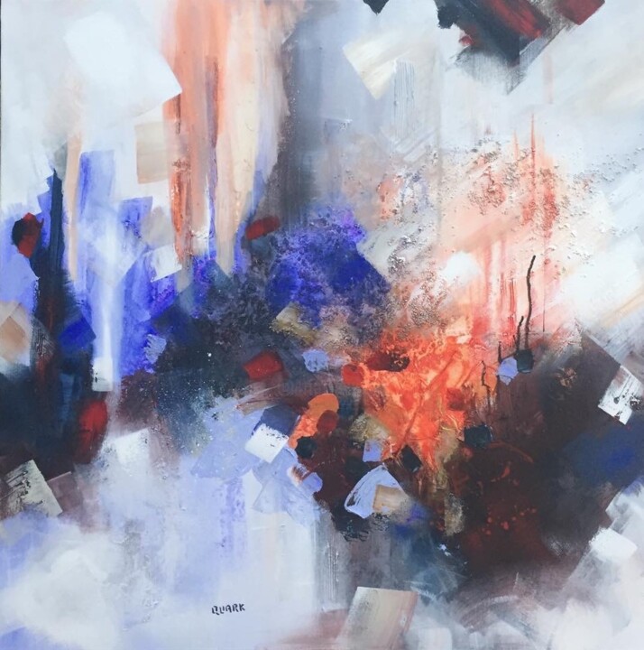 Peinture intitulée "SORTILÈGE" par Isabelle Quark, Œuvre d'art originale, Acrylique