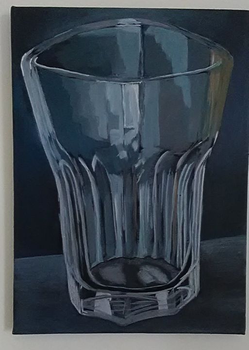 Painting titled "Transparence" by Isabelle Vaisse, Original Artwork, Acrylic