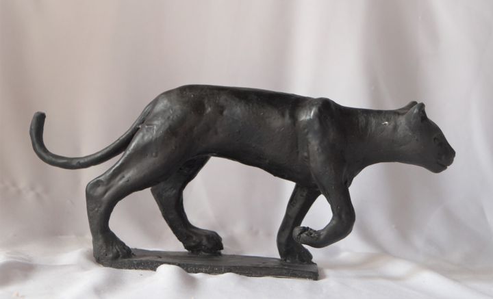 Sculpture Panthere Noire Panthère