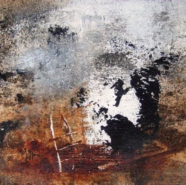 Pittura intitolato "Tant que l'eau coul…" da Isabelle Mignot, Opera d'arte originale, Olio