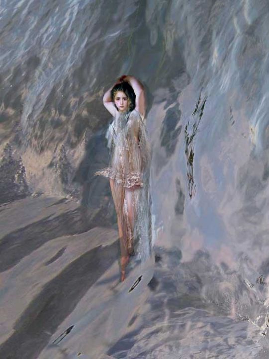Digitale Kunst mit dem Titel "Young Venus" von Isander4, Original-Kunstwerk