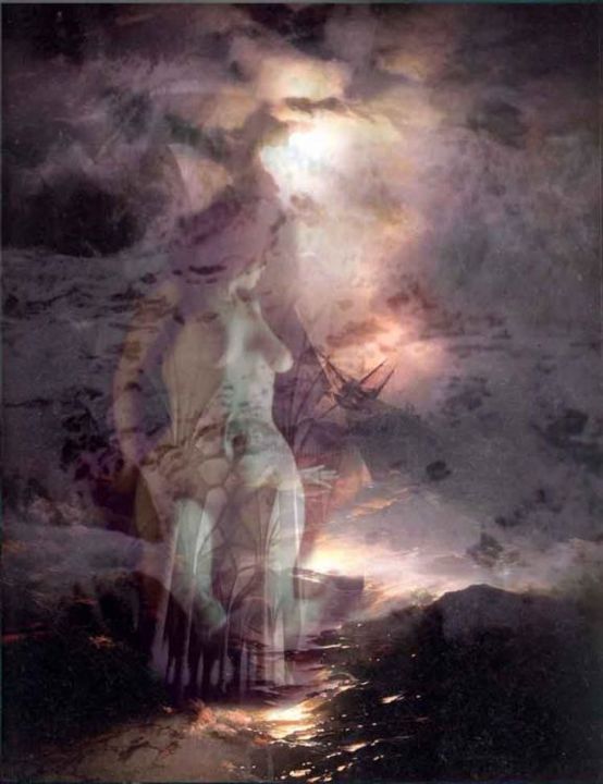 Arte digitale intitolato "Storm" da Isander4, Opera d'arte originale