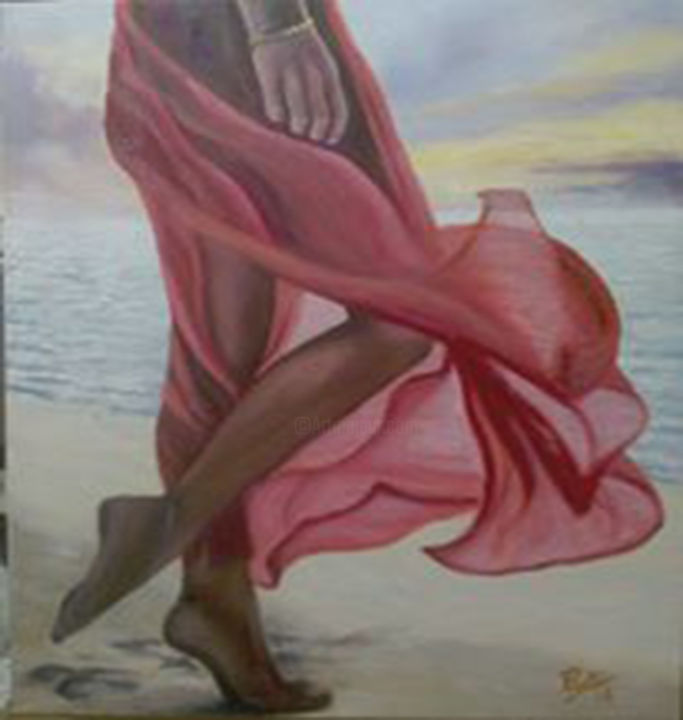Malerei mit dem Titel "paseo-diurno.jpg" von Isabel Pastor, Original-Kunstwerk, Öl