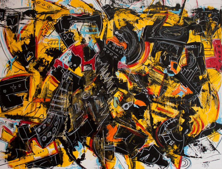 Resultado de imagem para guerra pintura abstrata