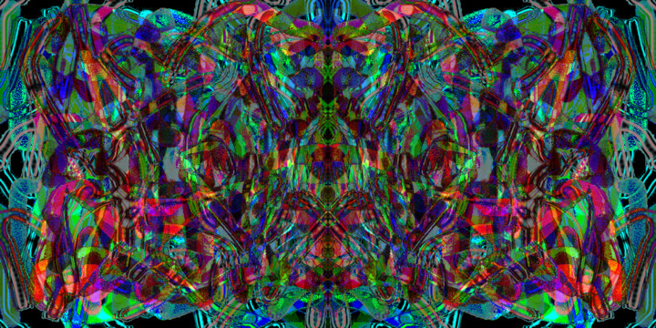 Digital Arts titled "deep star trance" by Millenia Foxtrot (Shadow Zero), Original Artwork, Digital Painting