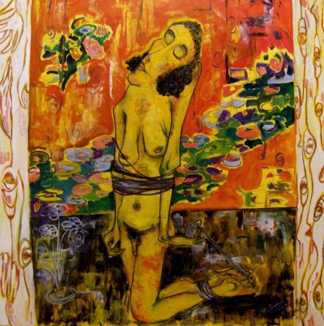 Malerei mit dem Titel "Preconceito" von Soul On Canvas, Original-Kunstwerk