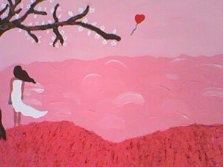 Peinture intitulée "free heart" par Bianca Losito, Œuvre d'art originale, Autre