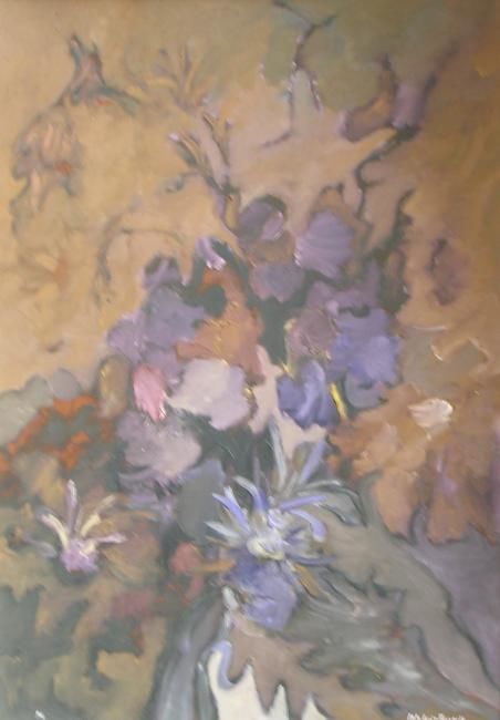 Pintura titulada "Floración" por Italo Luis Ferraris, Obra de arte original, Oleo
