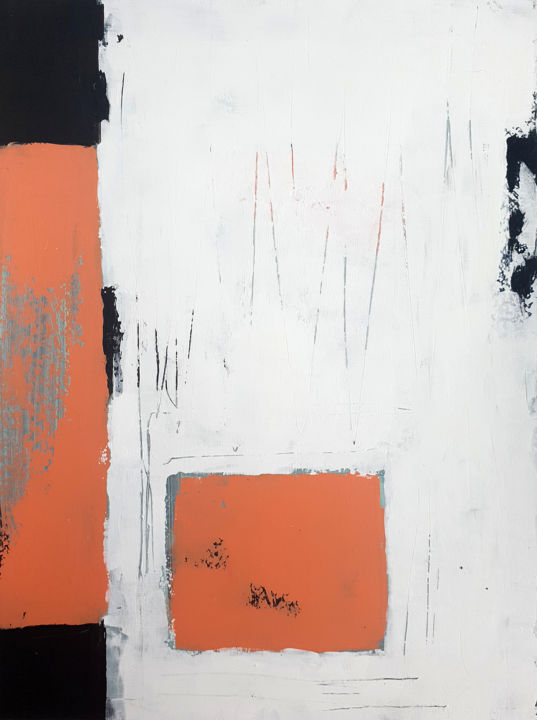 Painting titled "Simple mind" by Iulia Paun, Original Art, Acrylic
