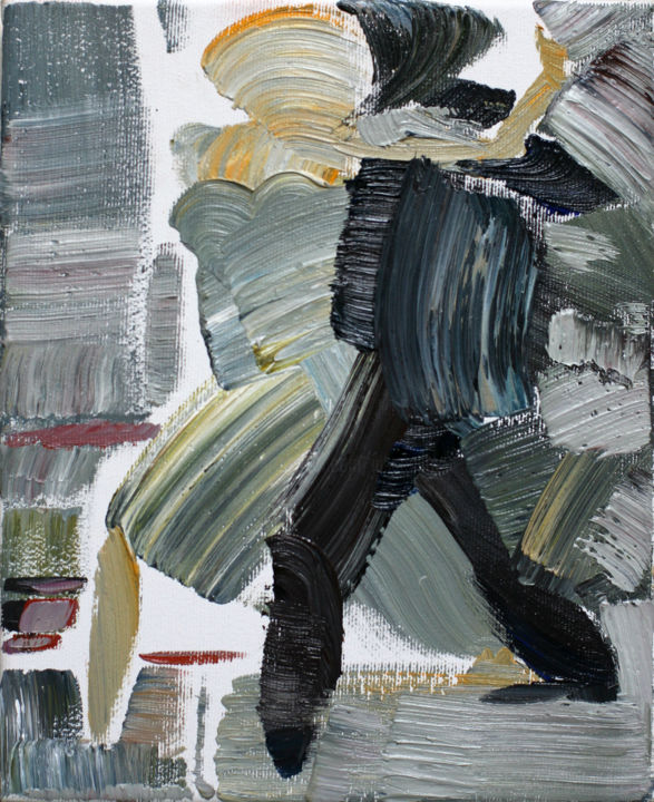 Painting titled "Tango 106" by Iulian Mîță, Original Artwork, Oil