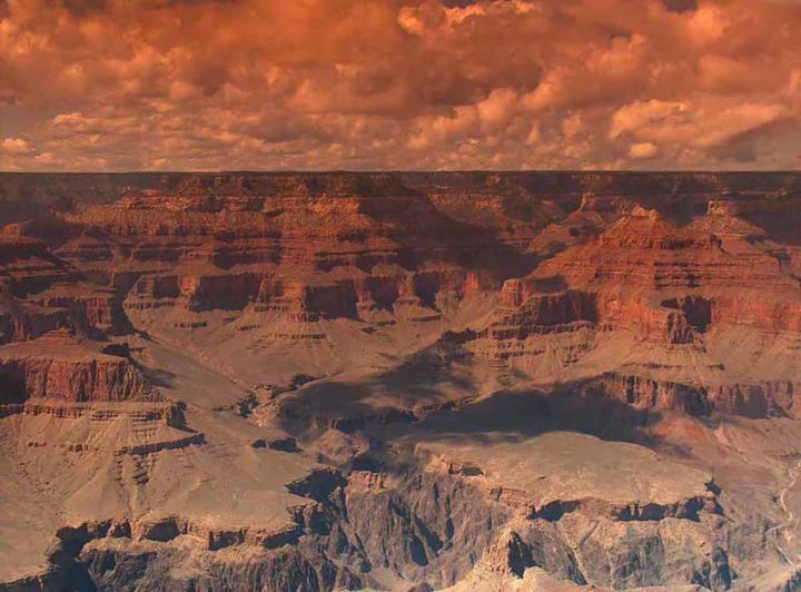 Photography titled "Grand Canyon" by Iva Geo, Original Artwork, Analog photography