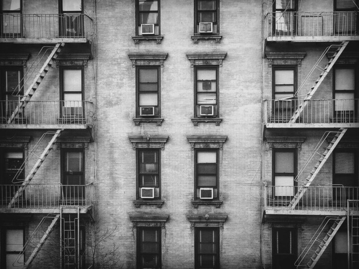 Photography titled "New York Facade" by Ivan Cordoba, Original Artwork, Digital Photography