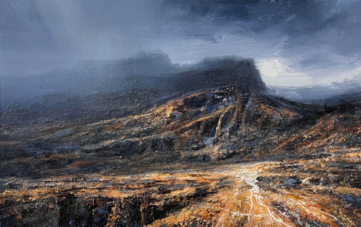 Malarstwo zatytułowany „The wasteland ....a…” autorstwa Ivan Grozdanovski, Oryginalna praca, Akryl