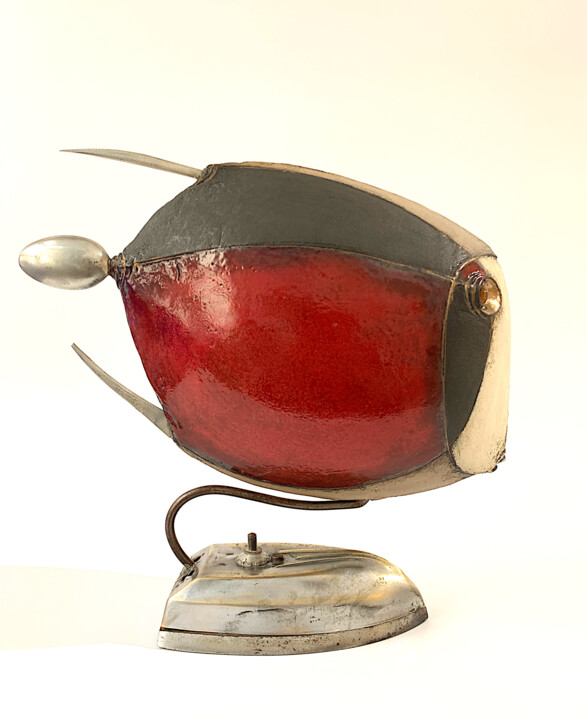 Escultura titulada "Magic Fish" por Ivan Panov, Obra de arte original, Cerámica