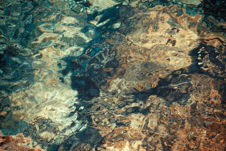 Photographie intitulée "Abstract water 1/5" par Ivan Ponomarevsky, Œuvre d'art originale, Photographie numérique