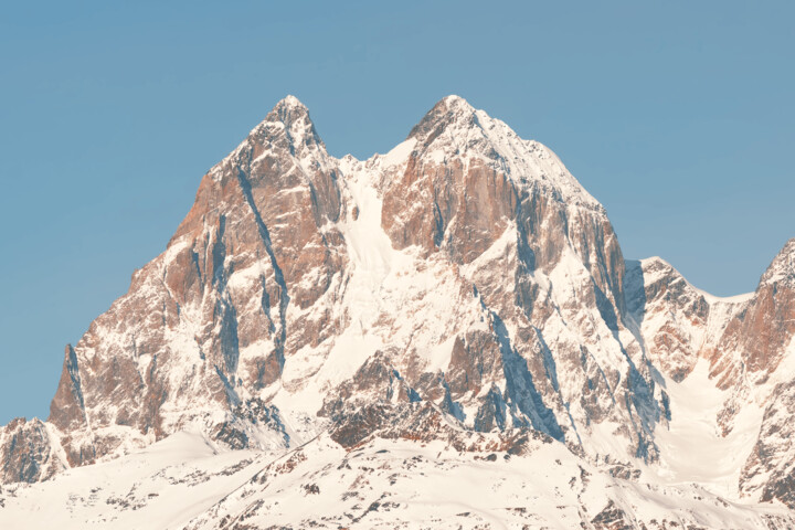 Photographie intitulée "Caucasus Mountains.…" par Ivan Ponomarevsky, Œuvre d'art originale, Photographie non manipulée