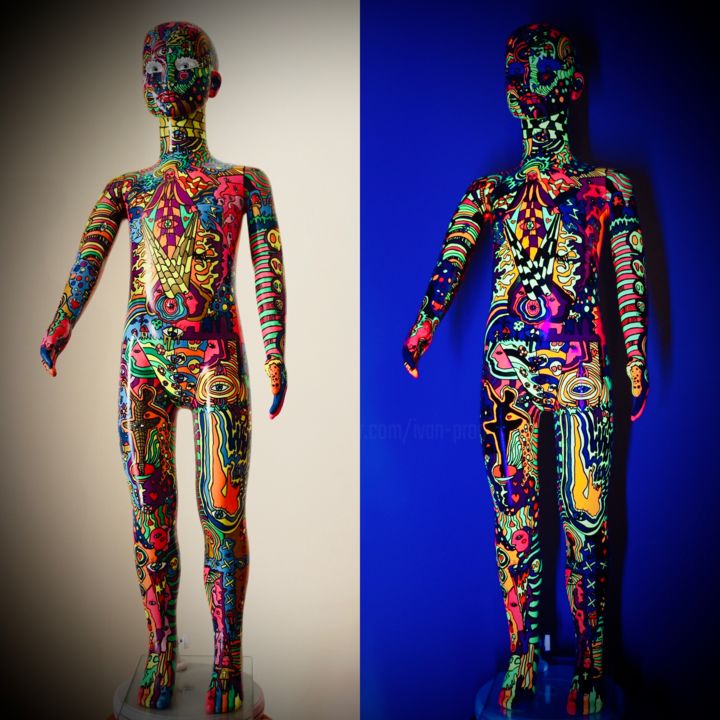 Peinture intitulée "Ivan de Nîmes X *Ma…" par Ivan De Nîmes, Œuvre d'art originale, Acrylique