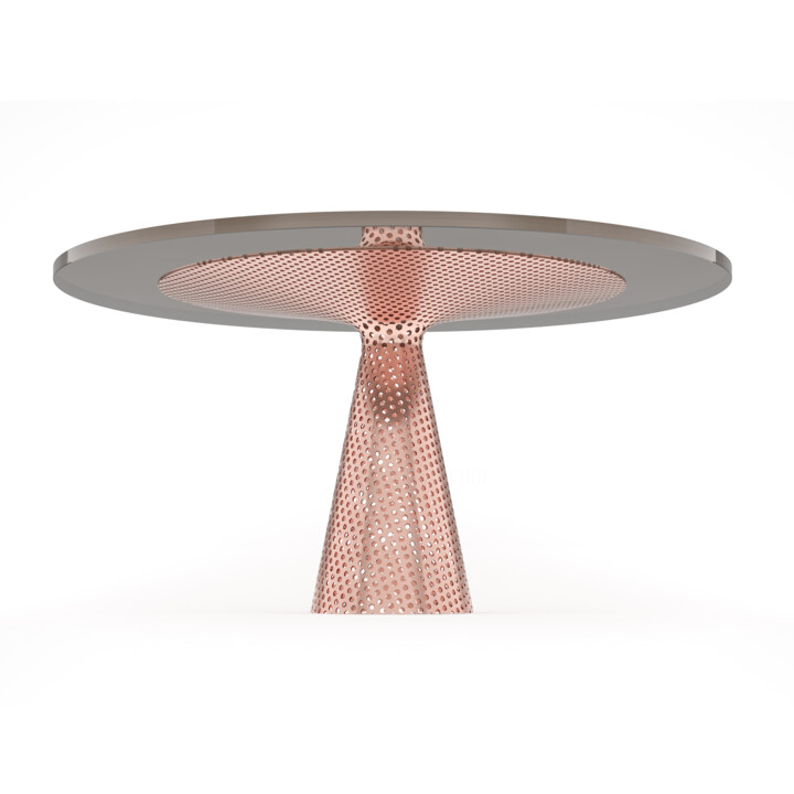 Arte digitale intitolato "Table GODBERT" da Ivana Steiner, Opera d'arte originale, Modellazione 3D