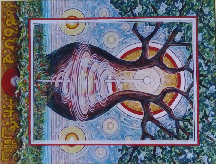 The Tree Of Life Painting By Ivan Arabadzhiev Artmajeur