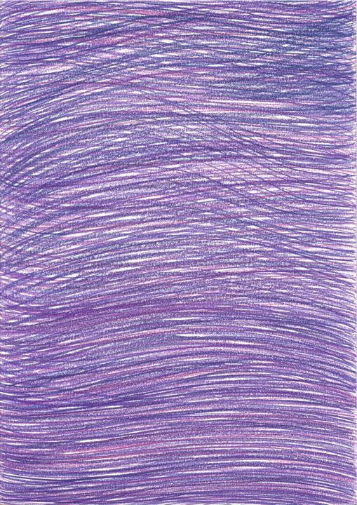 Dessin intitulée "Impulse | Number 37" par Ivan Klymenko, Œuvre d'art originale, Crayon